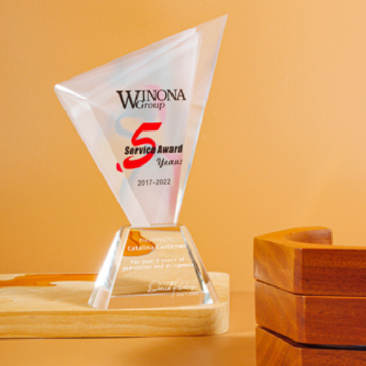 Clear Crystal Award ..