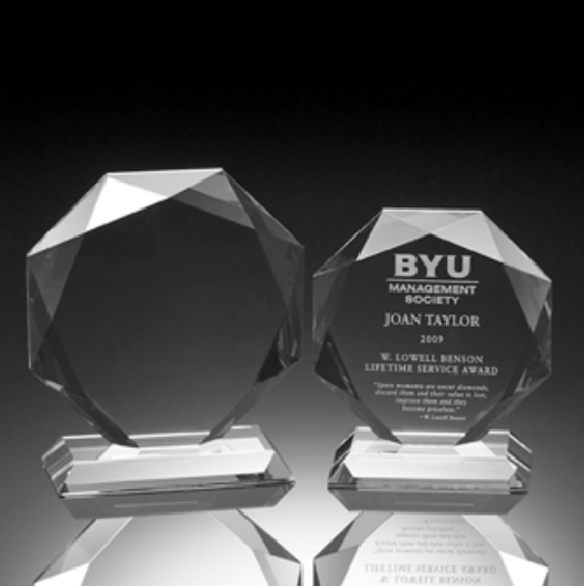 Clear Crystal Award ..