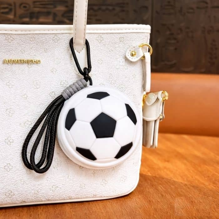 PVC Bag Charm Soccer..